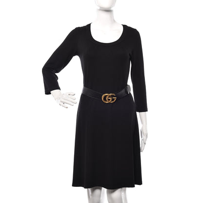 Gucci Calfskin Double G 40mm Belt 70 28 Black 2 of 7