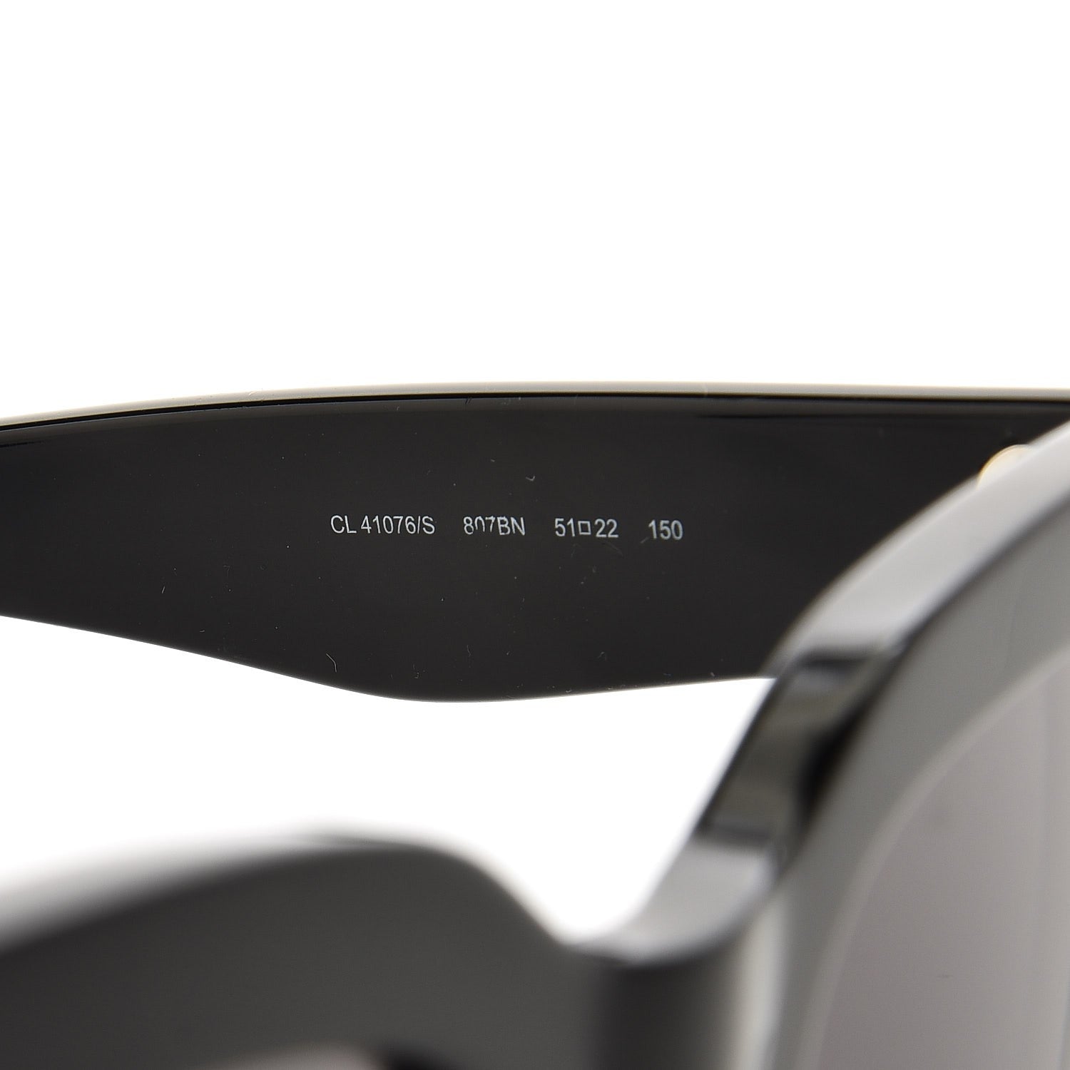 Celine Tilda Sunglasses CL 41076/S Black 6 of 7