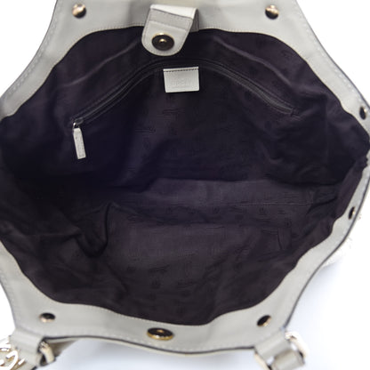 Gucci Guccissima Medium Sukey Tote Mystic White 5 of 11