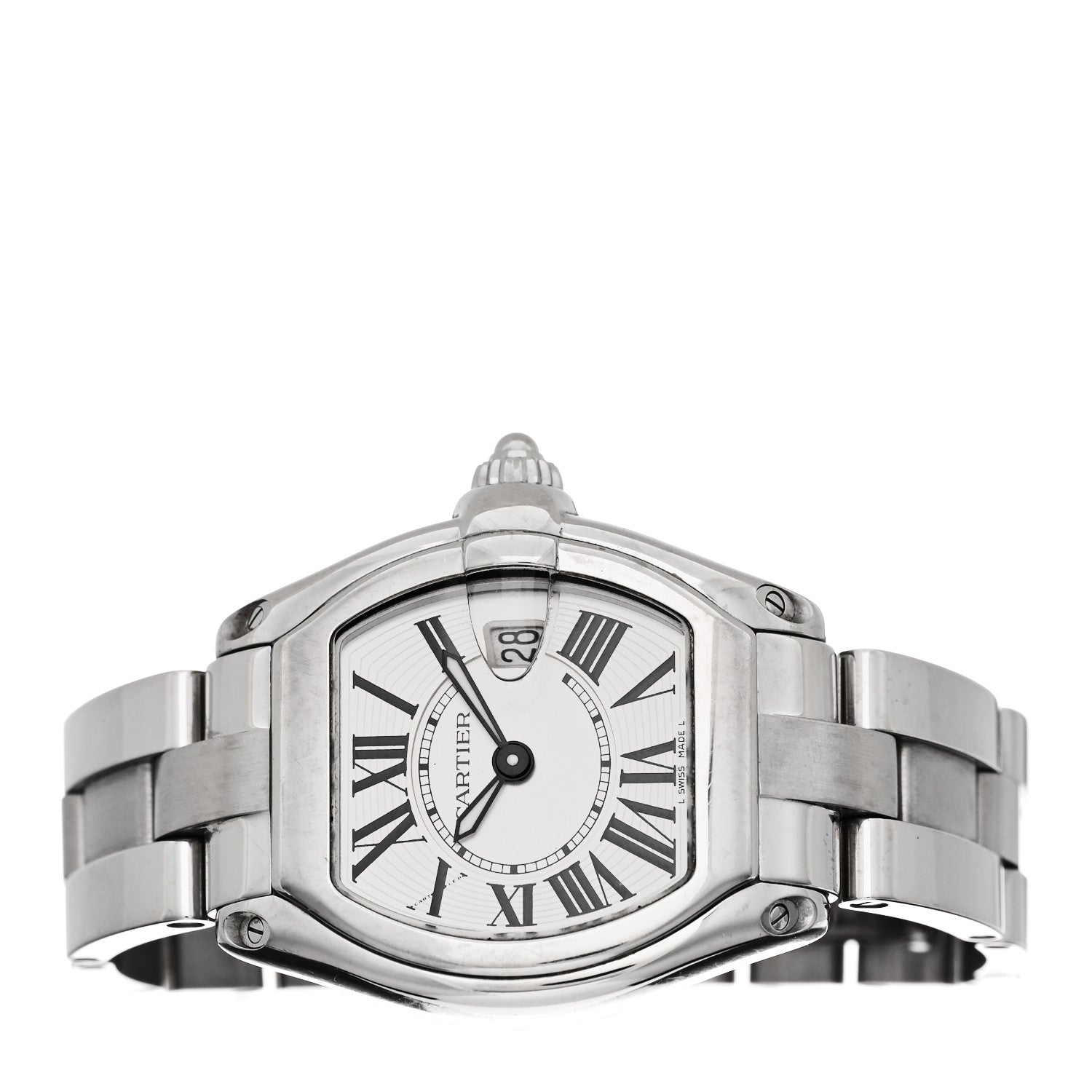 Cartier Stainless Steel 31mm Roadster Quartz Watch 2 of 4
