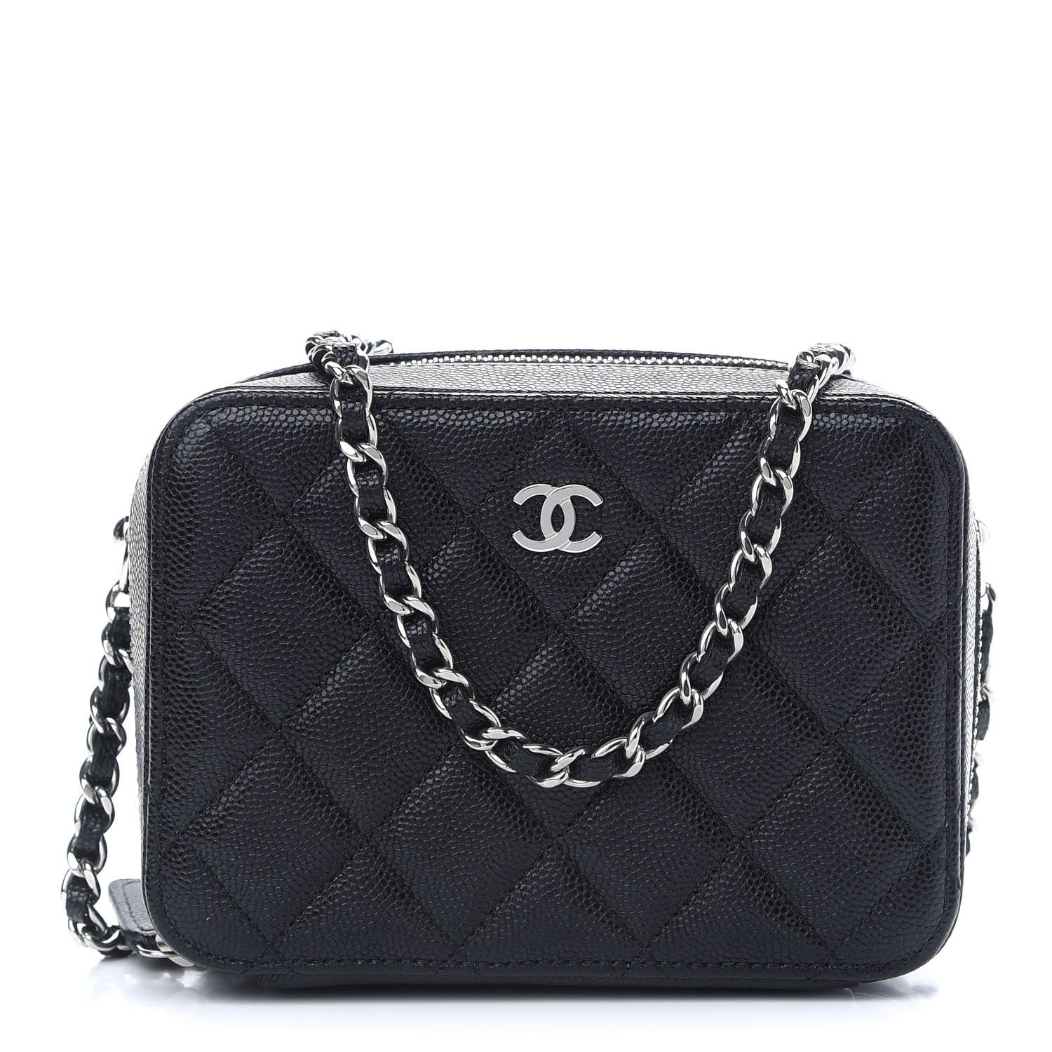 Chanel Caviar Quilted Camera Bag Black 1 of 9