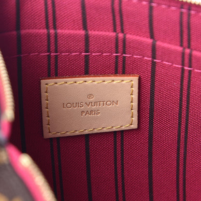 Louis Vuitton Monogram Neverfull MM GM Pochette Pivoine 7 of 9