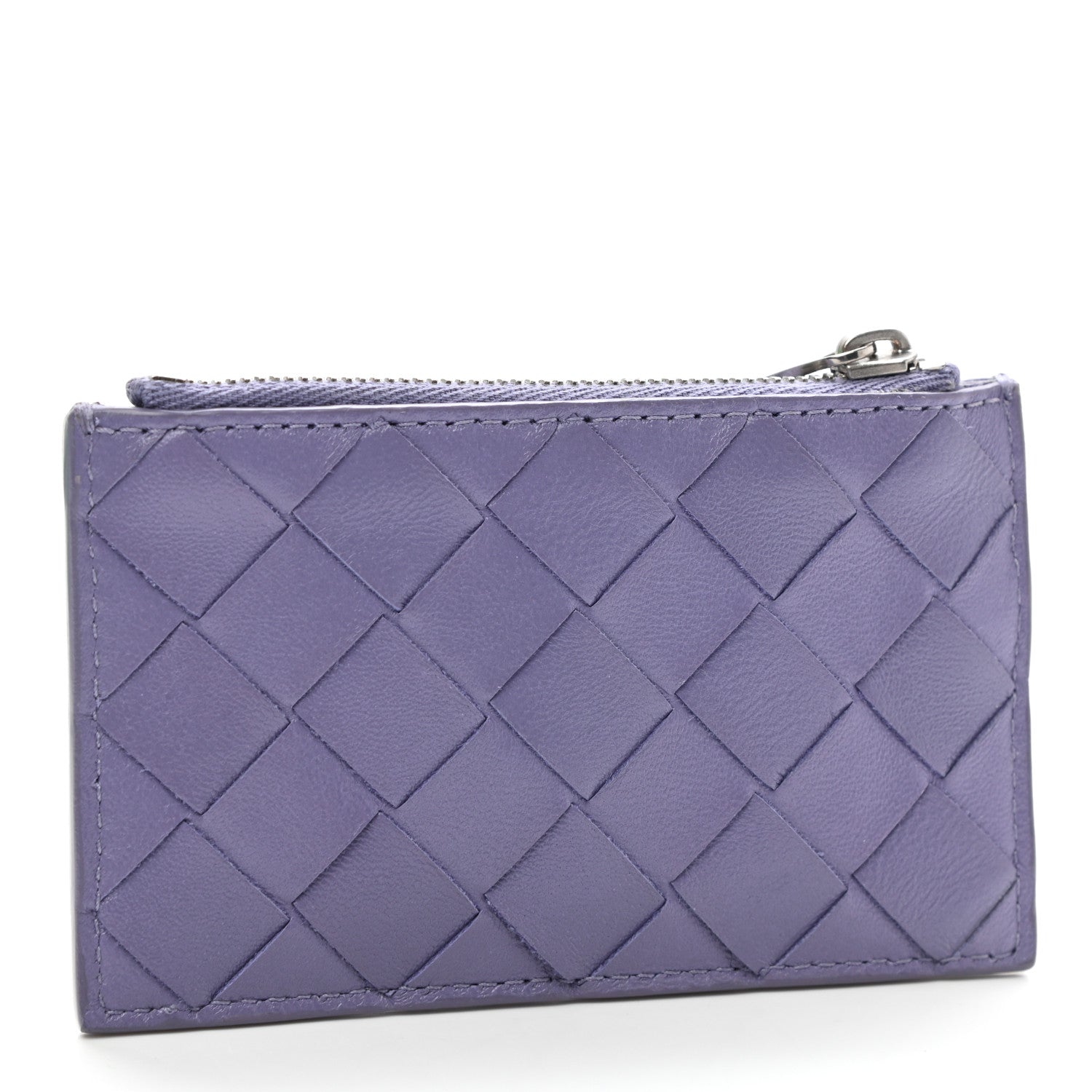 Bottega Veneta Nappa Intrecciato Key Case Lavender 3 of 7