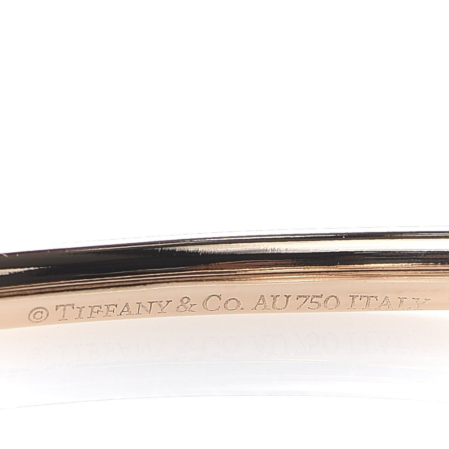 18K Rose Gold 8mm HardWear Ball Bypass Bracelet