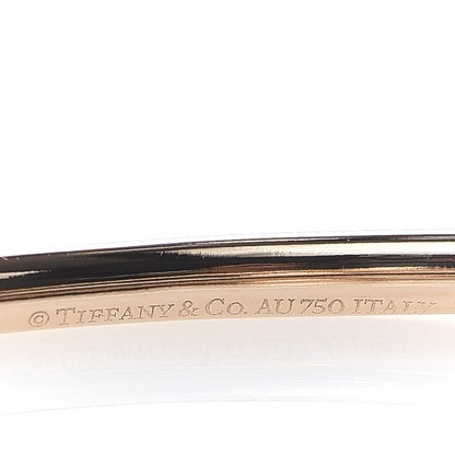 Tiffany 18K Rose Gold 8mm HardWear Ball Bypass Bracelet 4 of 5