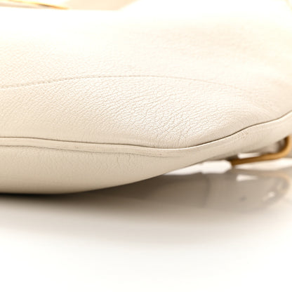 Gucci Goatskin Large Aphrodite Shoulder Bag Mystic White 10 of 12