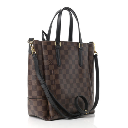 Louis Vuitton Damier Ebene Belmont PM Black 4 of 10