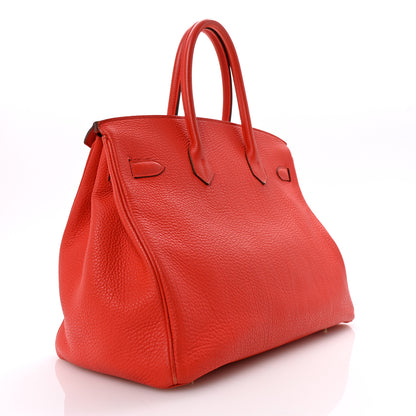 Hermes Togo Birkin 35 Rouge de Coeur 3 of 11
