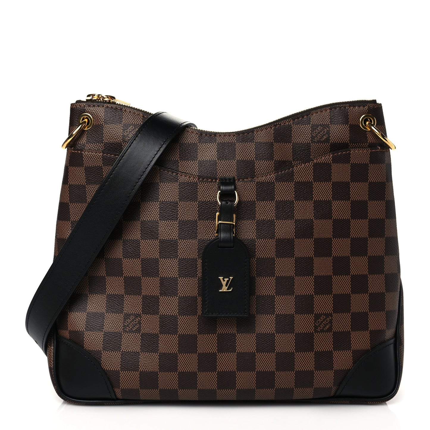 Damier Ebene Odeon MM Black