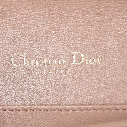 Christian Dior Lambskin Cannage Lady Dior Pouch Beige 8 of 11