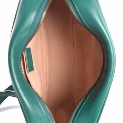 Gucci Calfskin Matelasse Small GG Marmont Chain Shoulder Bag Emerald Green 5 of 8