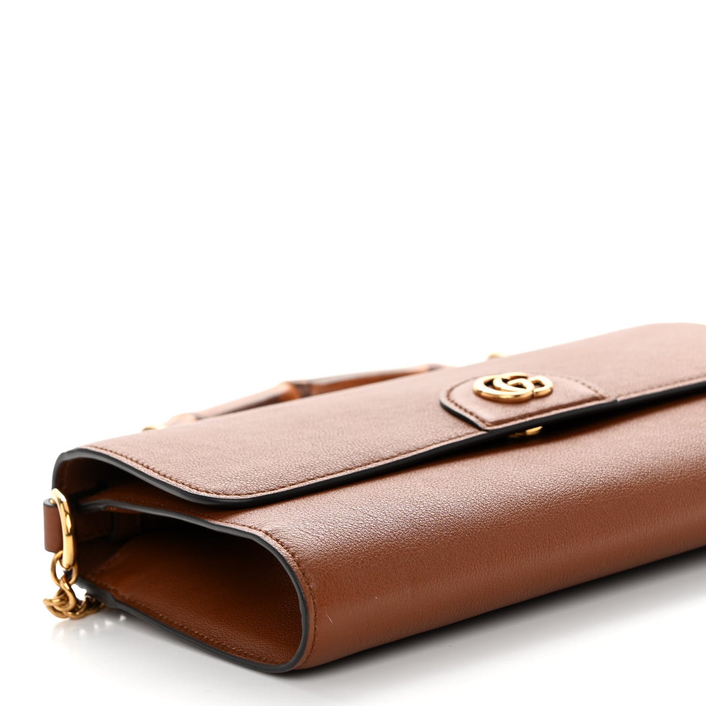 Wonka Grain Calfskin Mini Diana Bamboo Top Handle Shoulder Bag Cuir