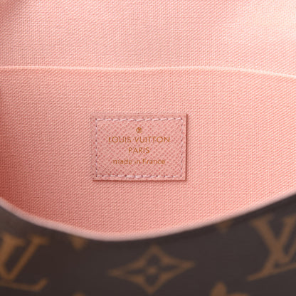 Louis Vuitton Monogram Valentine Dog Pochette Felicie Chain Wallet 8 of 9