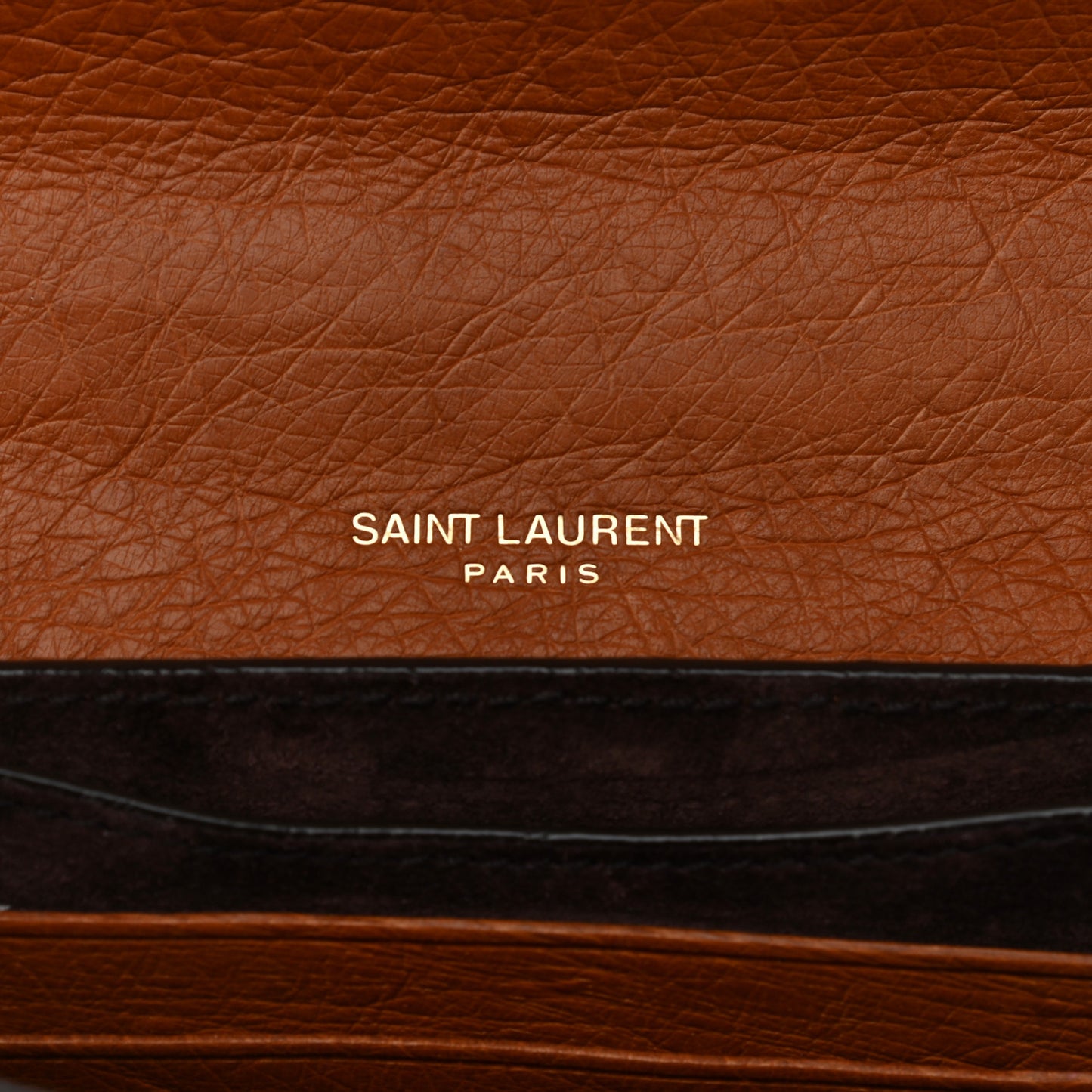 Ostrich Mini Classic Monogram Kaia Satchel Brick