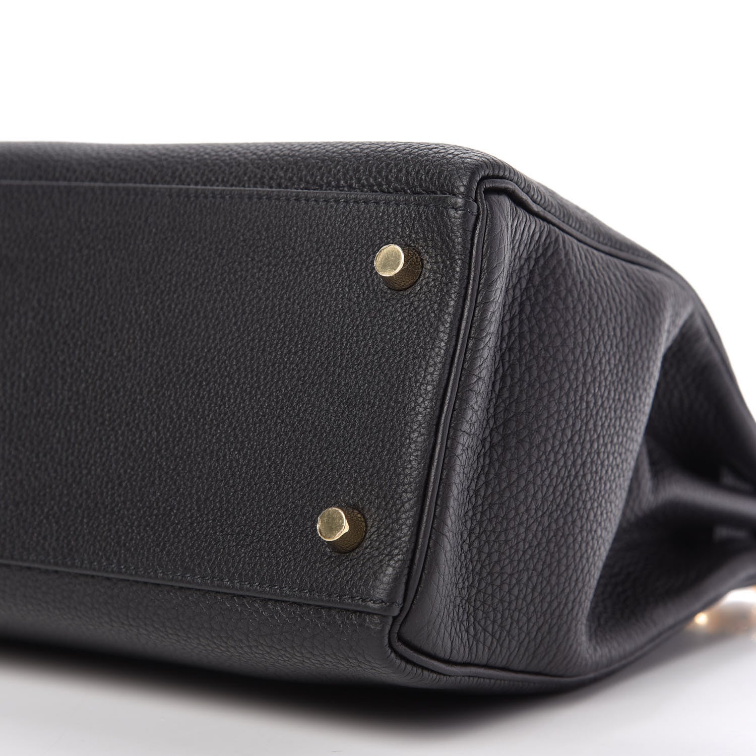 Hermes Togo Kelly Retourne 32 Black 7 of 10