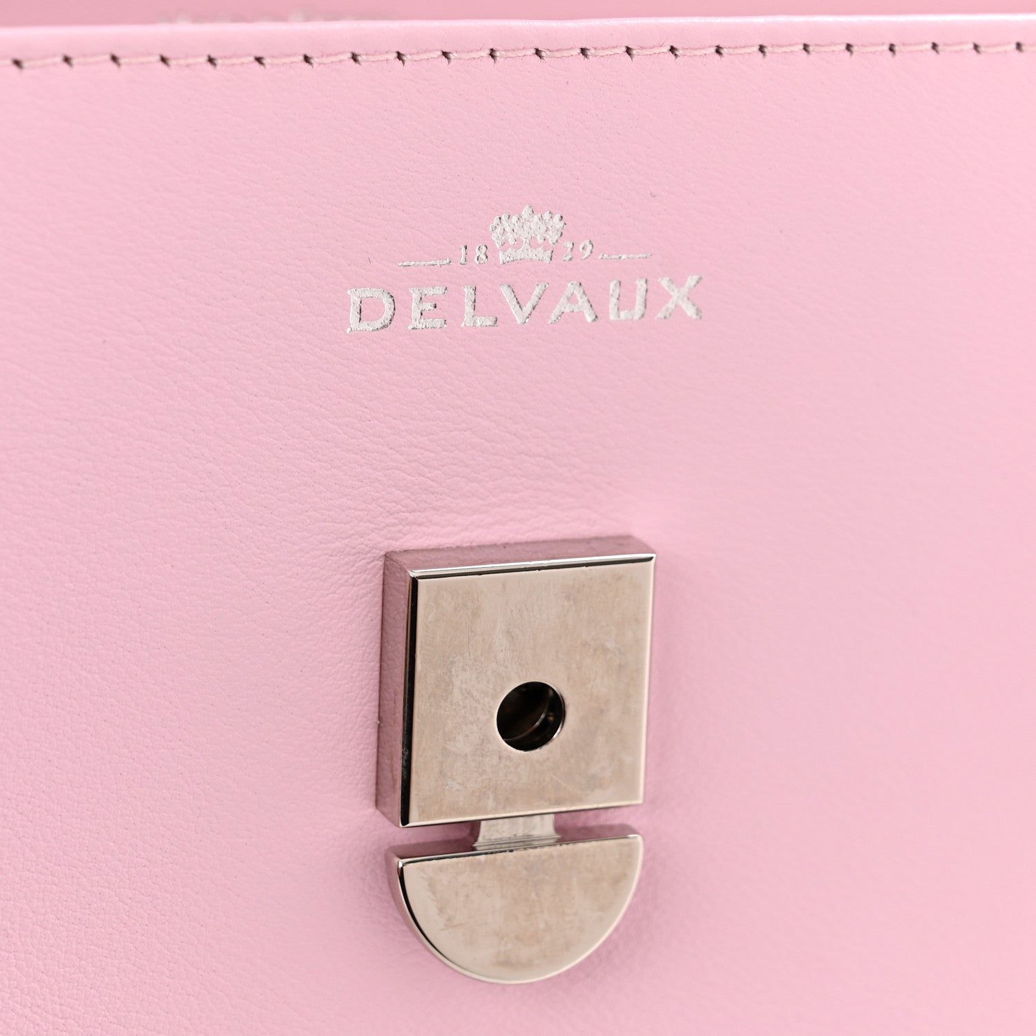 Delvaux Calfskin MM Tempete Satchel Nakuru 7 of 11