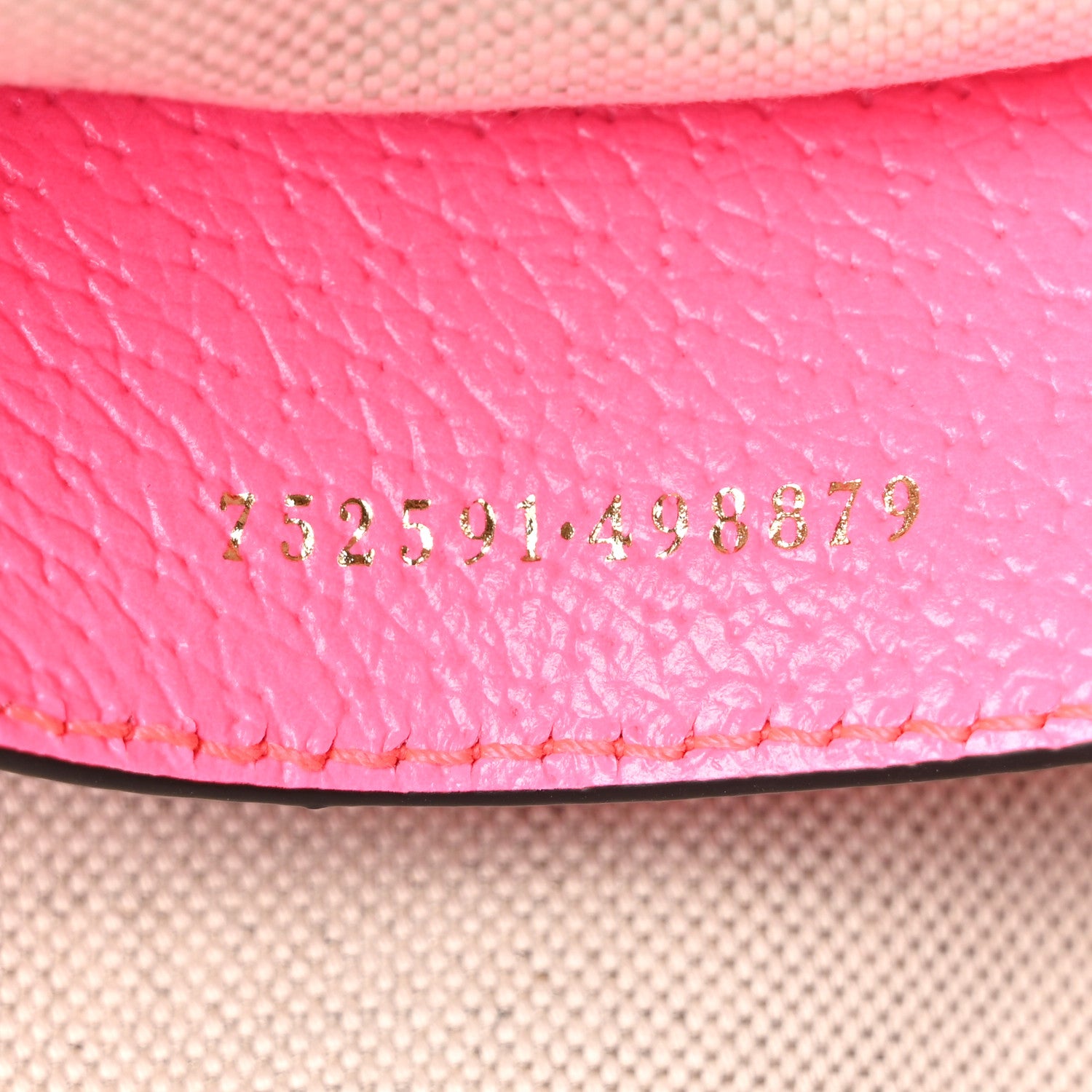 Gucci GG Supreme Monogram Textured Dollar Calfskin Web Ophidia