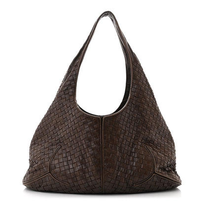 Bottega Veneta Nappa Intrecciato Ball Hobo Ebano 1 of 10
