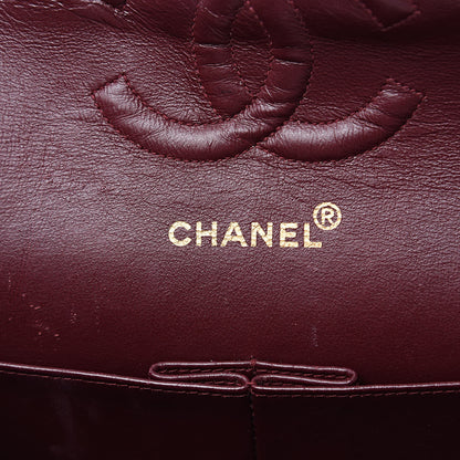 Chanel Lambskin Quilted Medium Double Flap Black 6 of 20
