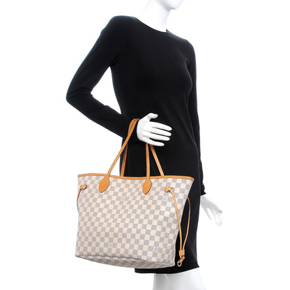 Louis Vuitton Damier Azur Neverfull MM 2 of 20
