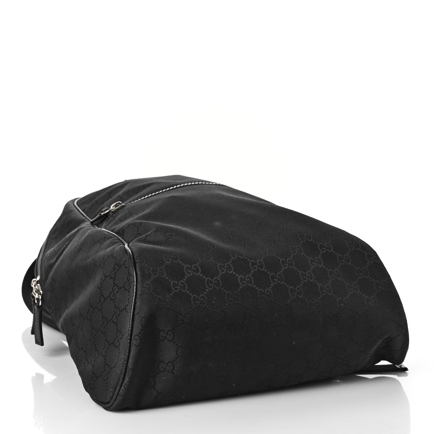 Gucci Nylon Monogram Slim Backpack Black 4 of 12