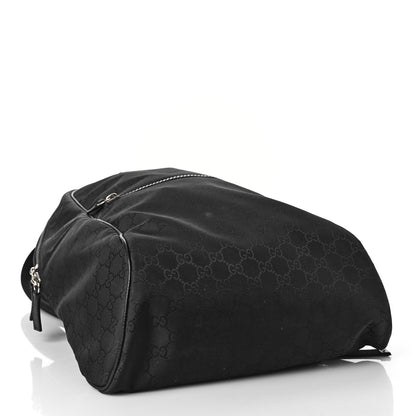 Gucci Nylon Monogram Slim Backpack Black 4 of 12