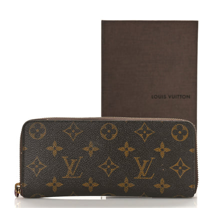 Louis Vuitton Monogram Clemence Wallet Fuchsia 12 of 12