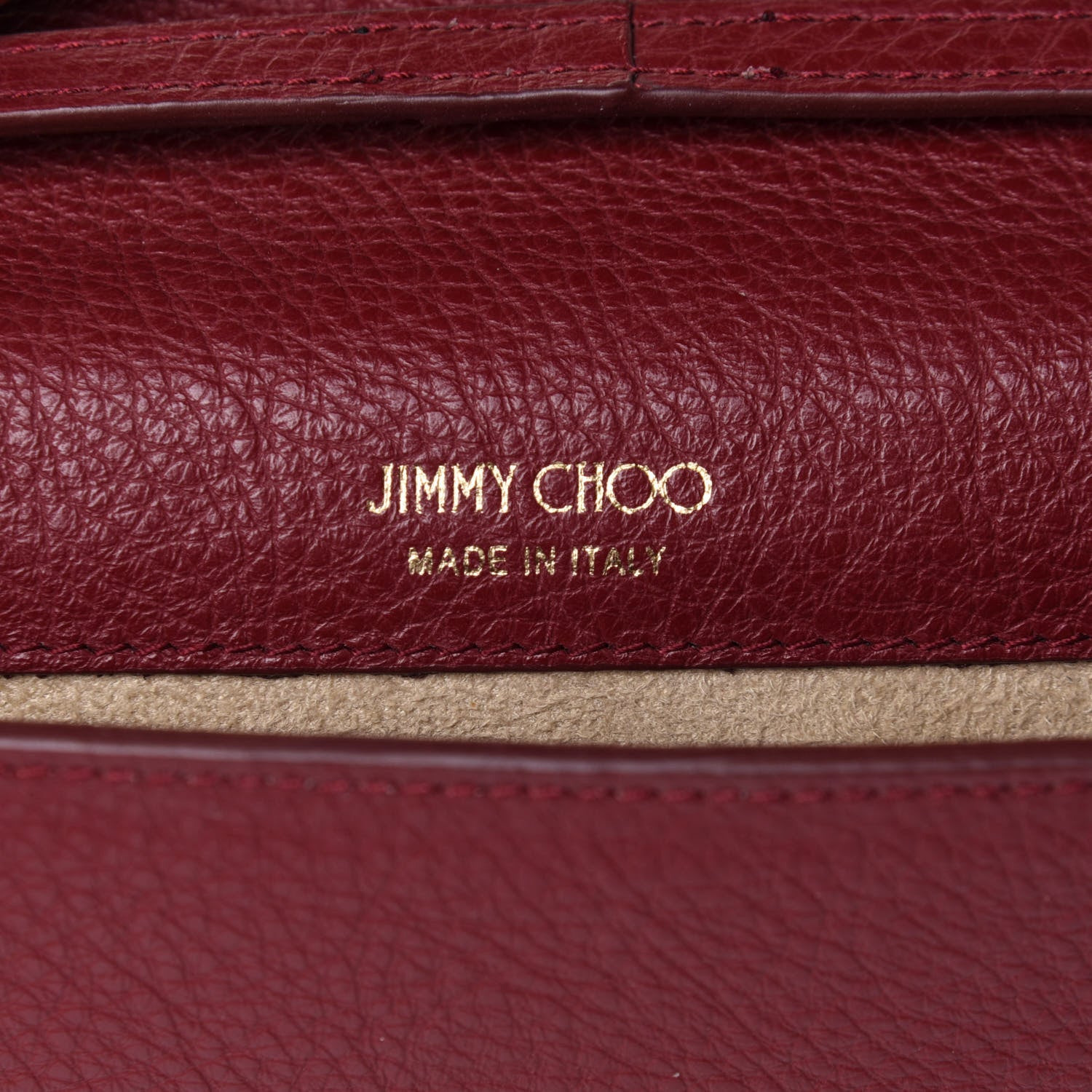 Jimmy Choo Grainy Pebbled Calfskin Rebel Crossbody Bag Pomerol 6 of 10