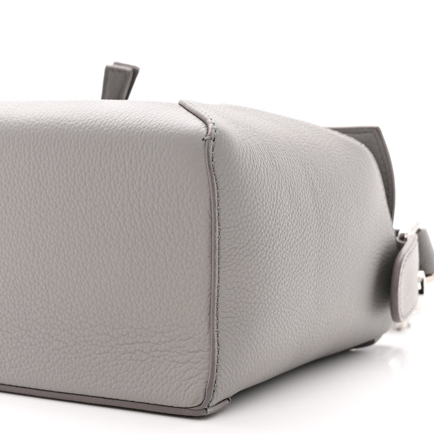Loewe Calfskin Small Puzzle Edge Bag Pearl Grey 10 of 11