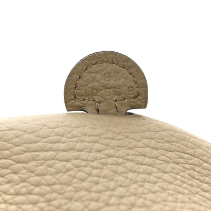 Hermes Taurillon Clemence Evelyne TPM Beige Marfa 7 of 11
