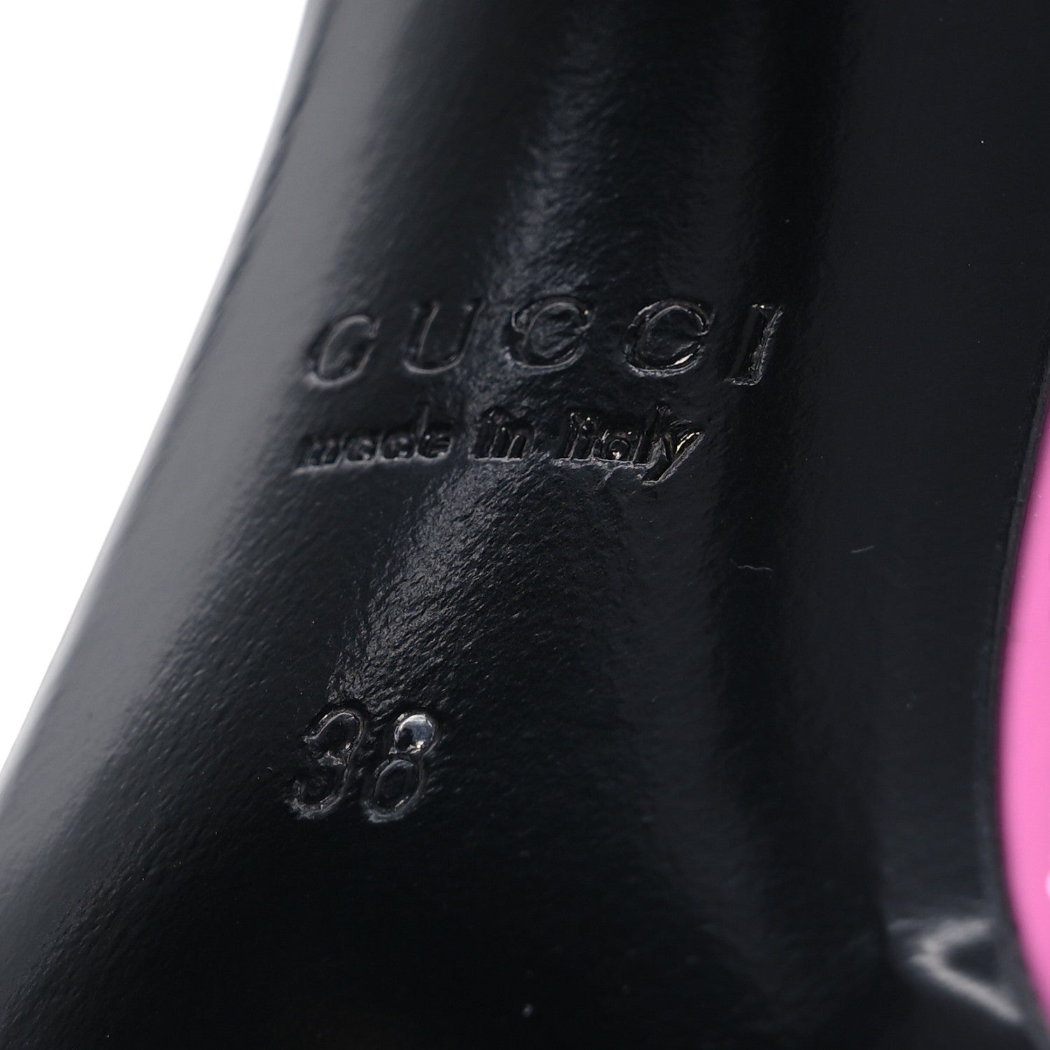 Gucci Patent Signoria Slingback Pumps 38 Pink 7 of 10