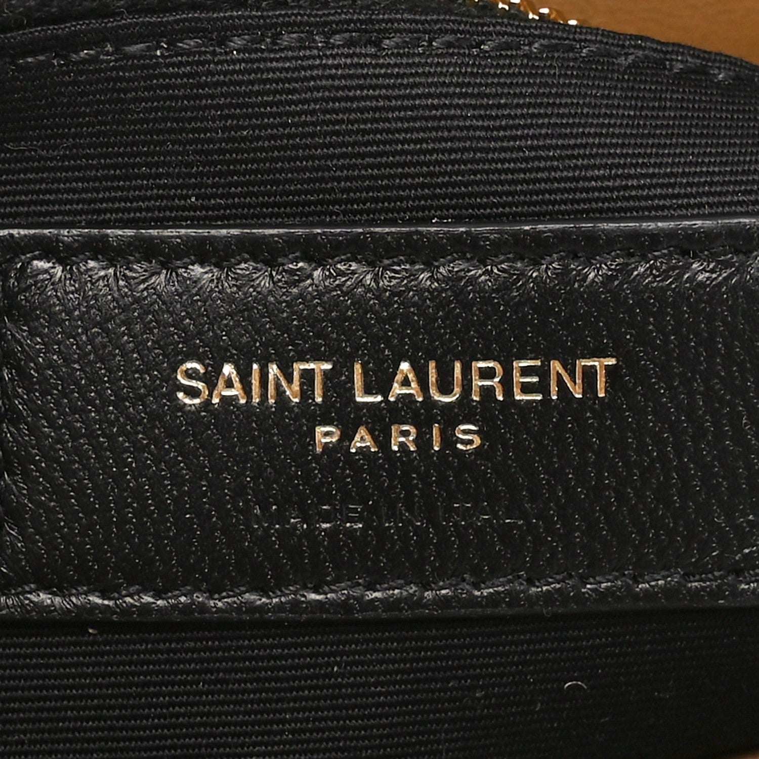 Saint Laurent Lambskin Quilted Toy Loulou Puffer Monogram Chain Satchel Dark Cork 6 of 11