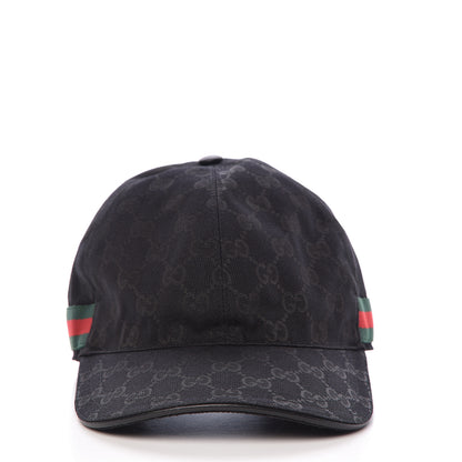 Gucci Monogram Web Baseball Hat XL Black 3 of 8