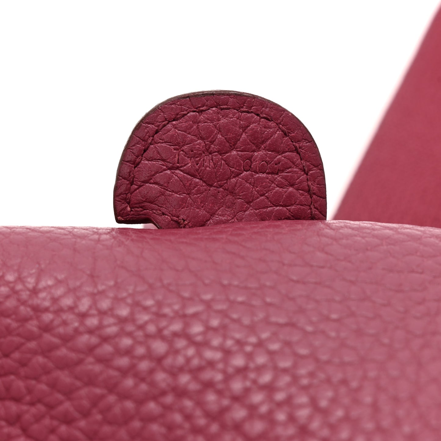 Taurillon Clemence EVELYNE III PM Rouge Grenat