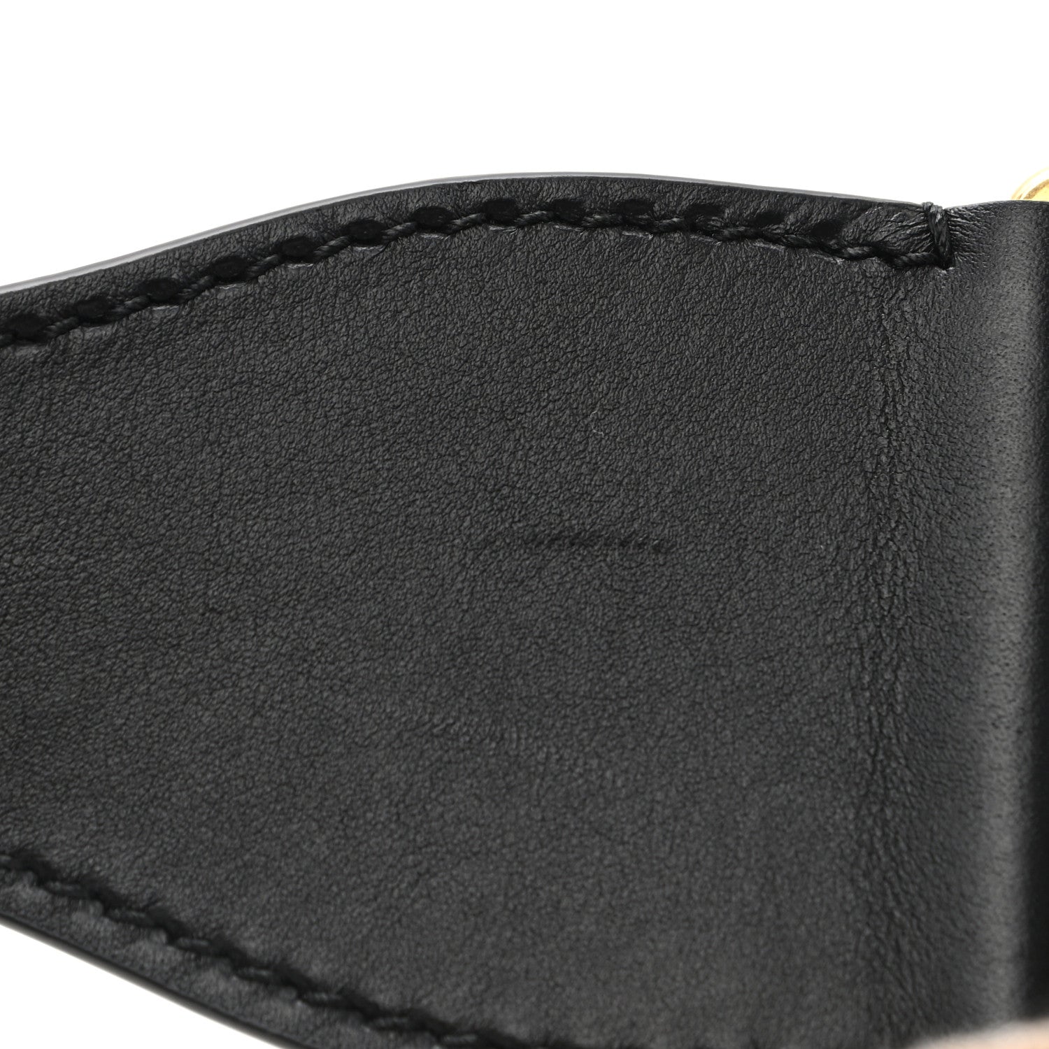 Christian Dior Canvas Embroidered Large Book Belt 85 34 Black Beige 7 of 10