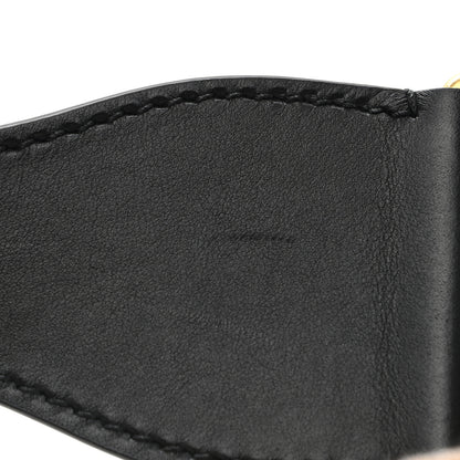 Christian Dior Canvas Embroidered Large Book Belt 85 34 Black Beige 7 of 10