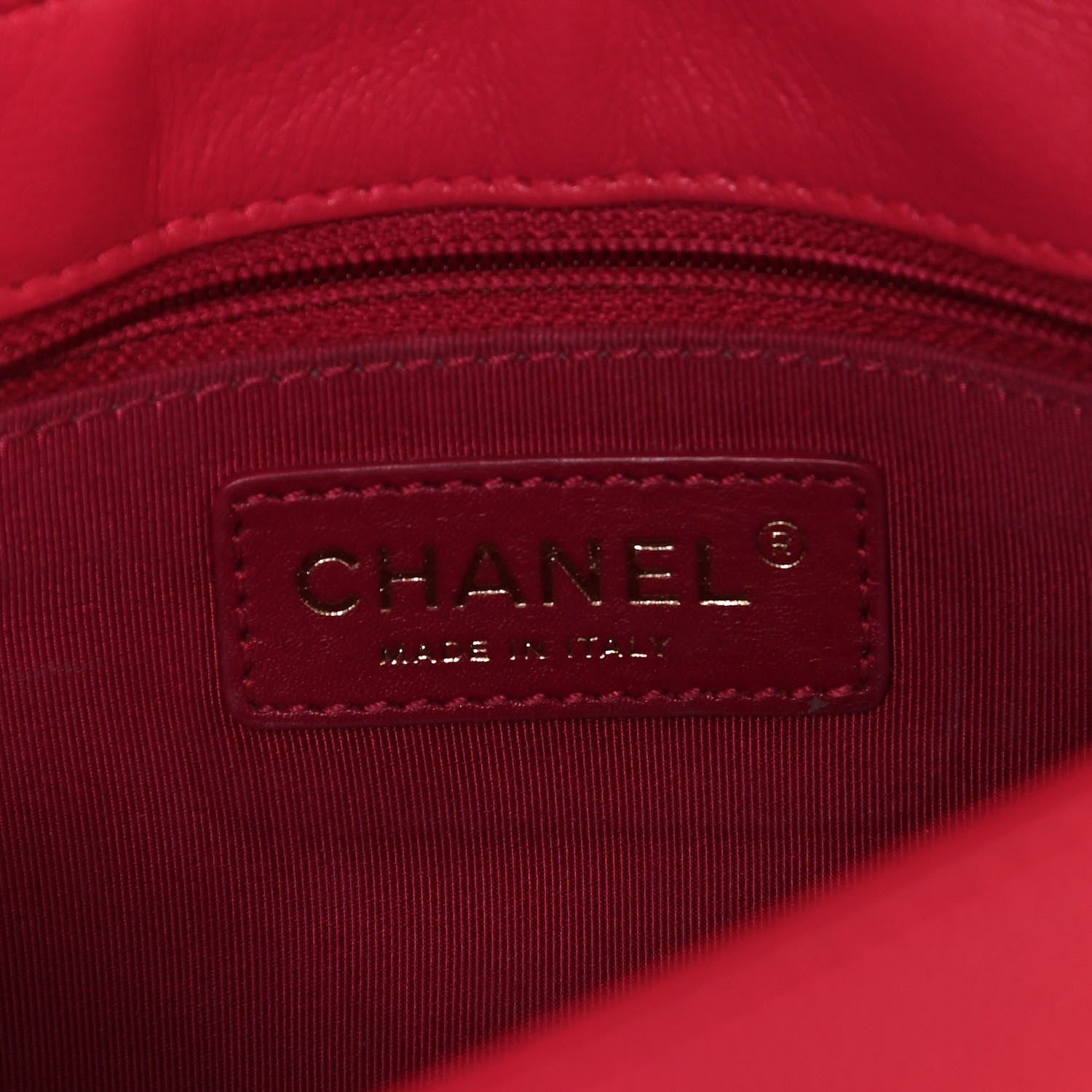 Chanel Sheepskin Quilted Small Vintage Mademoiselle Flap Pink Dark Pink 5 of 9