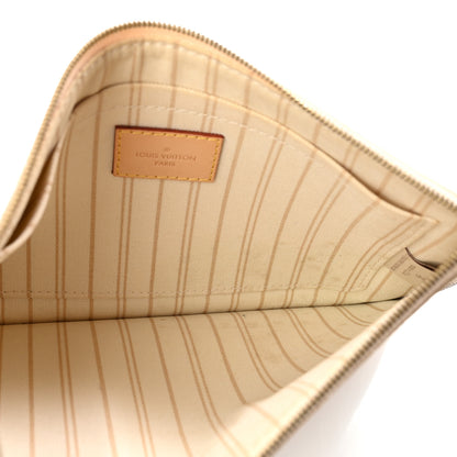 Louis Vuitton Damier Azur Neverfull MM GM Pochette 5 of 12