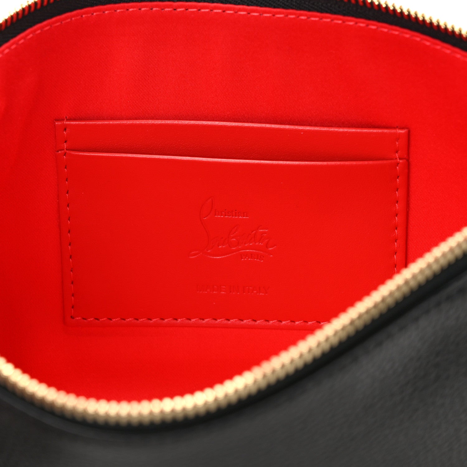 Christian Louboutin Toile Monogram Loubila Chain Hybrid Crossbody Black 5 of 9