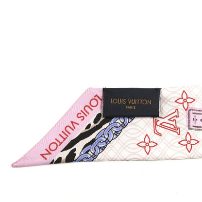 Louis Vuitton Silk Monogram Bubblegram BB Bandeau Blush 3 of 3