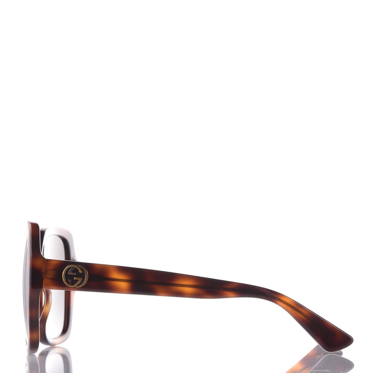 Acetate Square Frame GG0096S Sunglasses Tortoise