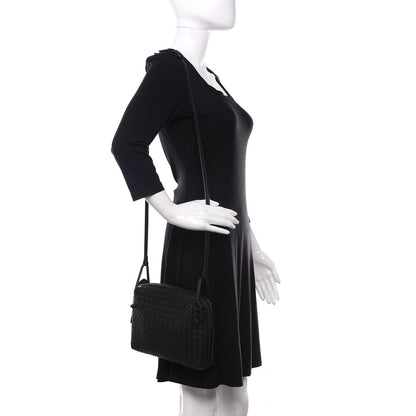 Bottega Veneta Nappa Intrecciato Nodini Bag Black 2 of 9