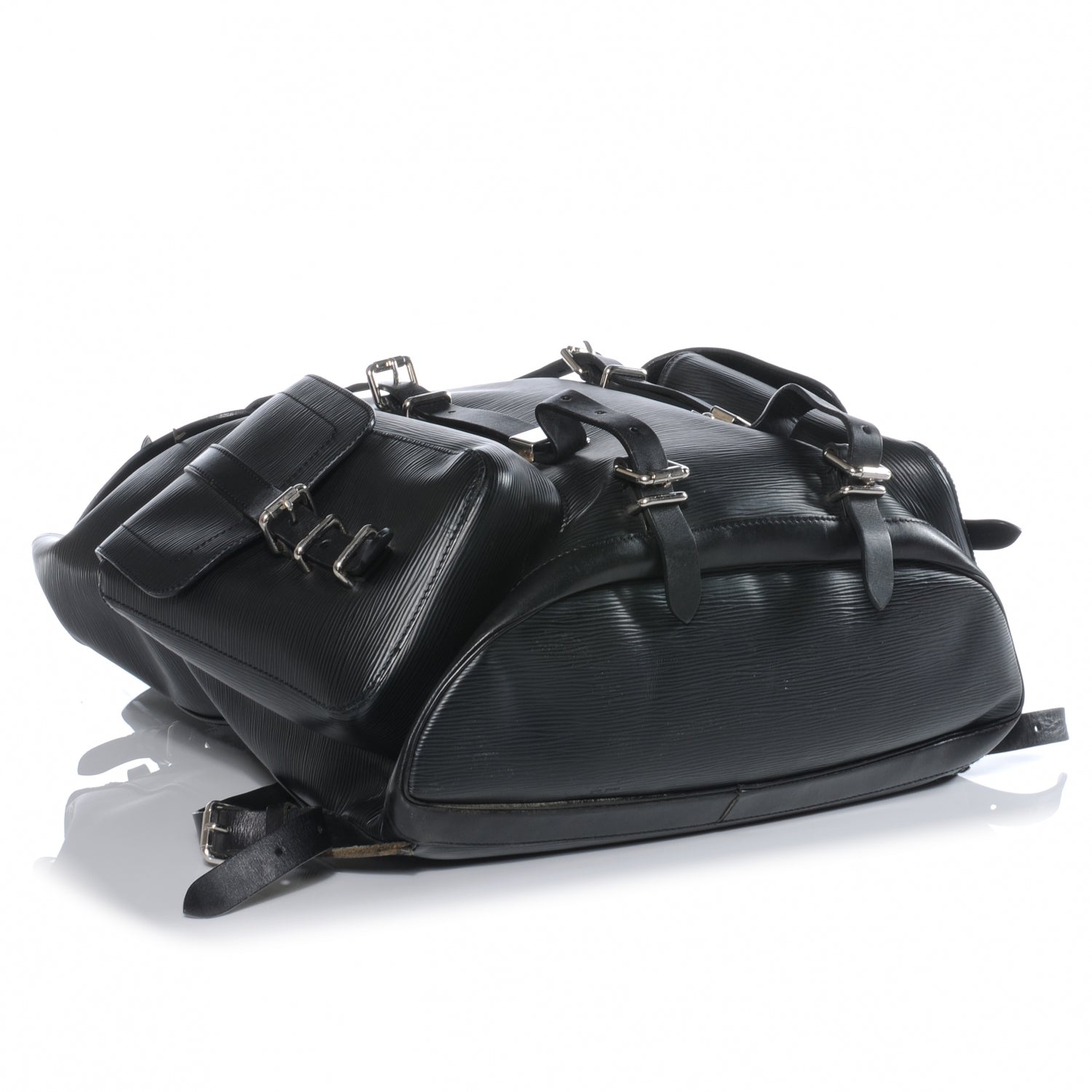 Louis Vuitton Epi Christopher Backpack Black 4 of 7