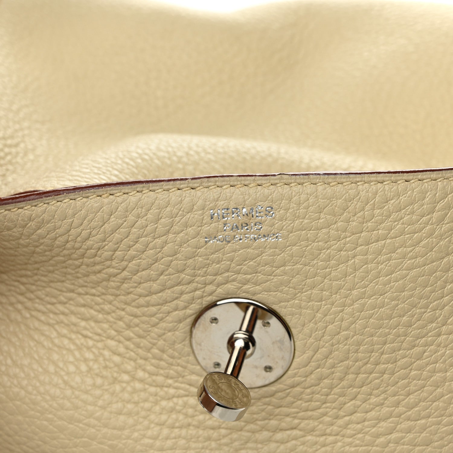 Hermes Taurillon Clemence Lindy 30 Parchemin 6 of 16