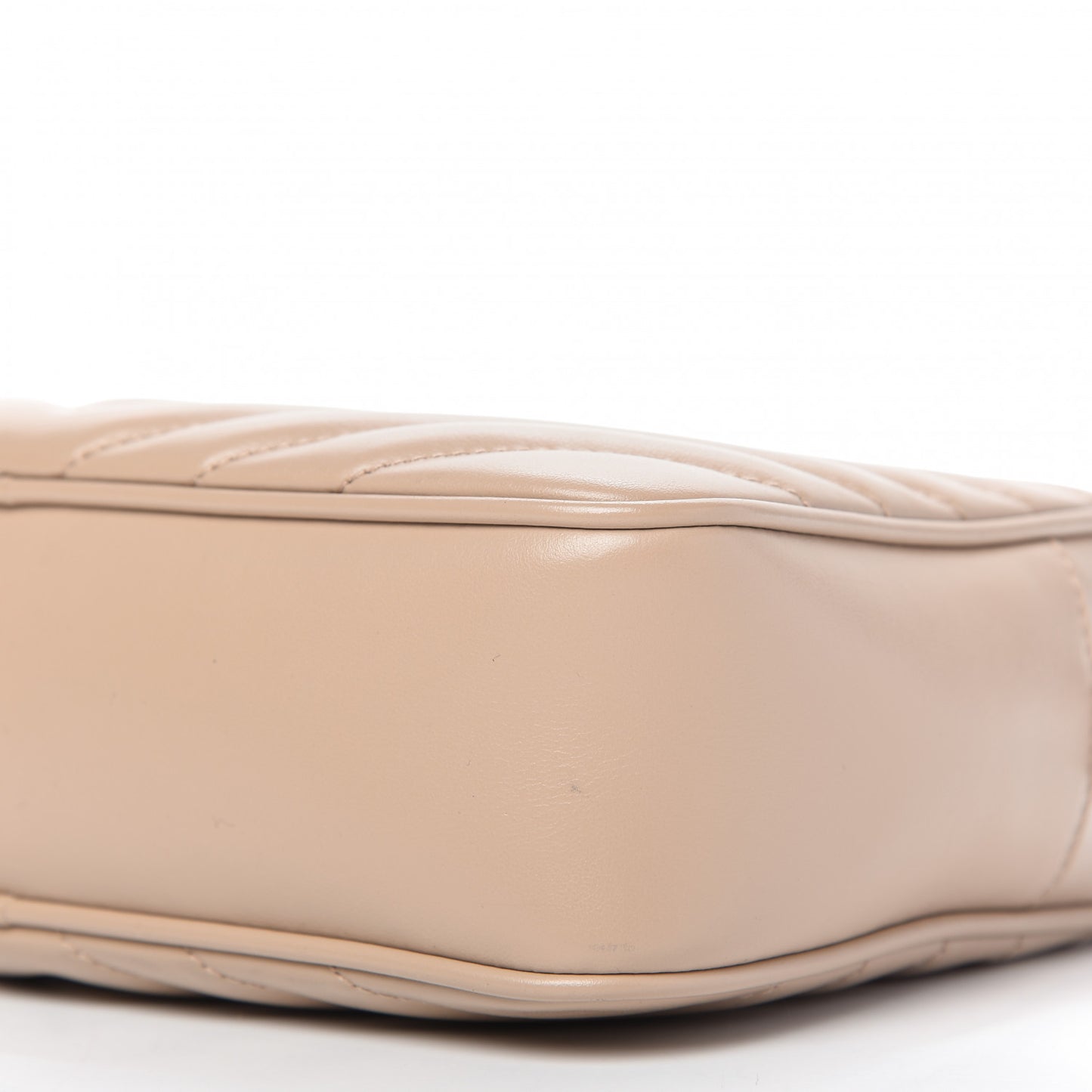 Calfskin Matelasse Monogram Lou Camera Bag Nude Powder