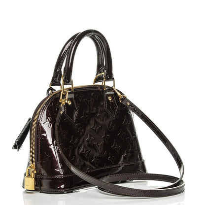 Louis Vuitton Vernis Alma BB Amarante 3 of 6