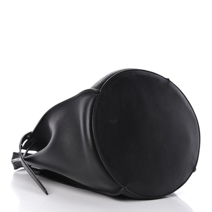 Celine Smooth Calfskin Long Strap Big Bucket Bag Black 4 of 12