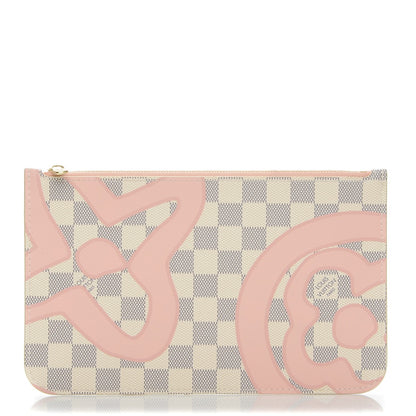Louis Vuitton Damier Azur Tahitienne Neverfull MM GM Pochette 1 of 6