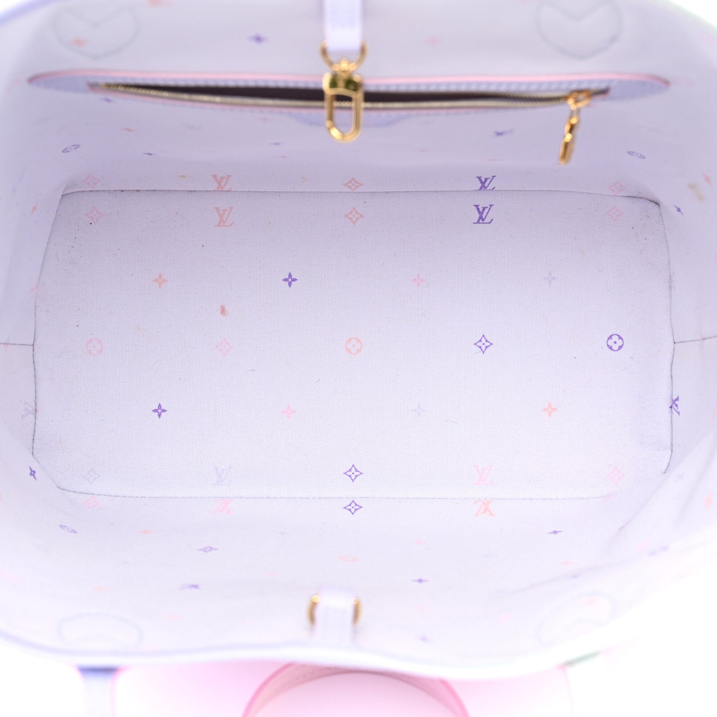 Monogram Giant Spring In The City Neverfull MM Sunrise Pastel