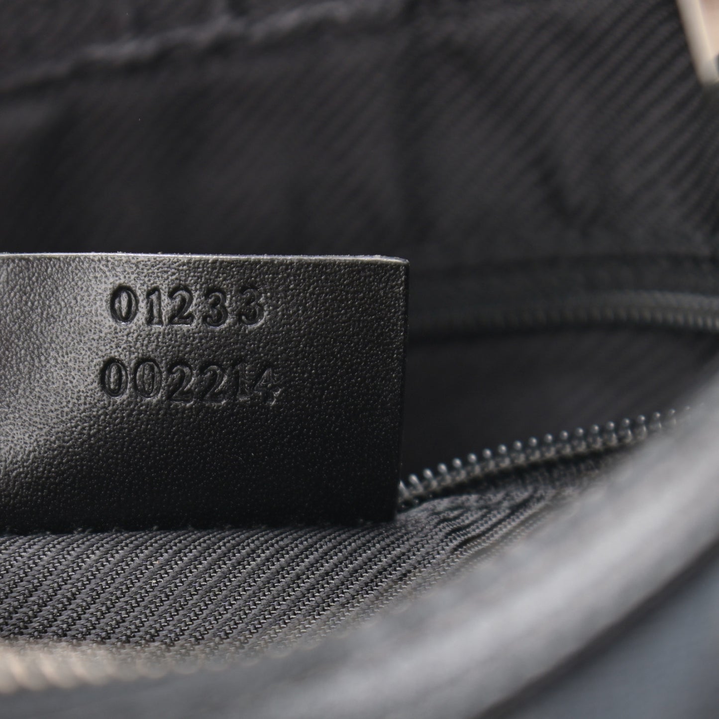 Monogram GG Small Clasp Hobo Black